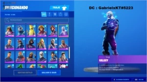 Conta de fortnite com 150 Skins