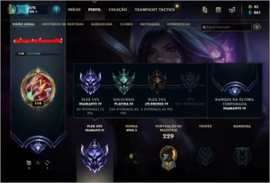 conta d4 - 60 campeões - 22 skins -PREÇO PARA VENDER RÁPIDO - League of Legends LOL