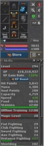 Royal paladin lvl 294 - Tibia