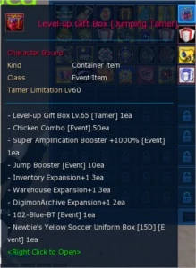 Conta Jumping para Iniciantes - Todos os servidores - Digimon Masters Online DMO