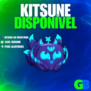 🦊 Kitsune No Inventário + God Human + Level Máximo