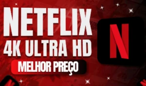 Netflix Premium 4K - 30 Dias ! - Assinaturas e Premium