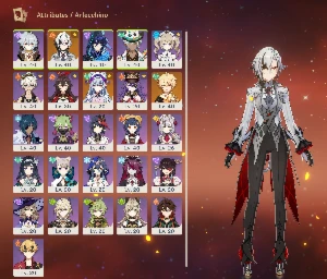 AR25 com Arlecchino, Mizuki, Amos Bow