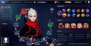 (SA73) ARQUEIRA LVL 86, 120K POWER, 5 PETS ÉPICOS - MIR4