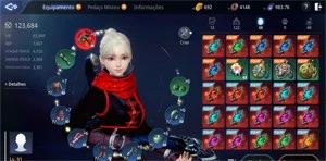(SA73) ARQUEIRA LVL 86, 120K POWER, 5 PETS ÉPICOS - MIR4