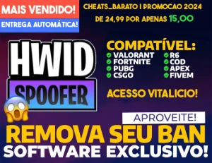 Spoofer HWID Atualizado | Cs2, FIVEM, Valorant entre outros