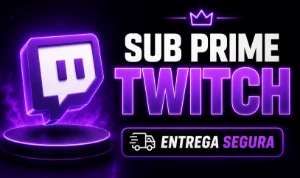 Sub Prime Twitch | Twitch Sem Ad | Entrega Rápida - Redes Sociais