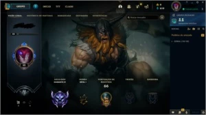 Conta diamante league of legends LOL