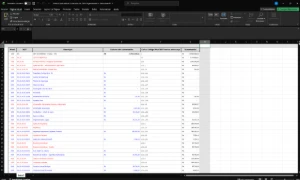 Planilha Excel para Sumarização Automática de EAP por EDT