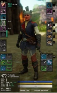 Personagem level 60 New World-Servidor Jianmu