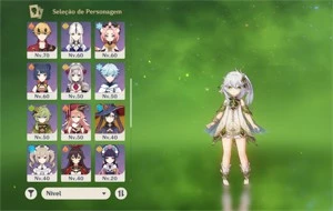 Ayaka, shenhe, kazuha, kokomi, ganyu e arco de amos - Genshin Impact