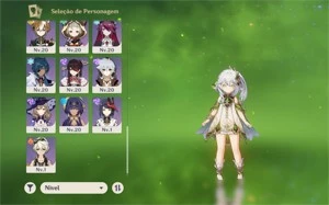 Ayaka, shenhe, kazuha, kokomi, ganyu e arco de amos - Genshin Impact