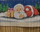 Kit de bordado em juta KIT-01 - 82 x 42 cm - Artesanato e Personalizados