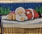 Kit de bordado em juta KIT-01 - 82 x 42 cm - Artesanato e Personalizados
