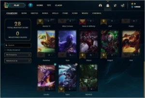CONTA DIAMANTE IV LOL - League of Legends