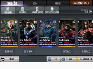 Injustice Gods Among Us Conta Lendária Full Upada Lvl Máximo - Others