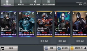 Injustice Gods Among Us Conta Lendária Full Upada Lvl Máximo - Others
