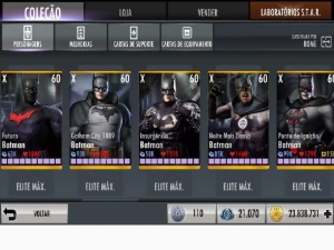 Injustice Gods Among Us Conta Lendária Full Upada Lvl Máximo - Others
