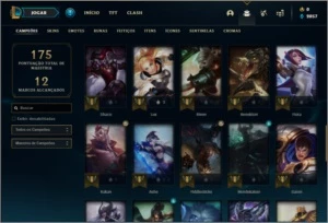 Conta prata 2 com 23 skins e 54 champs ( 3 vitoriosas ) - League of Legends LOL