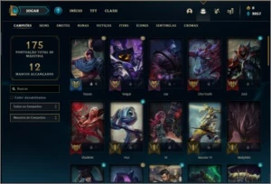 Conta prata 2 com 23 skins e 54 champs ( 3 vitoriosas ) - League of Legends LOL