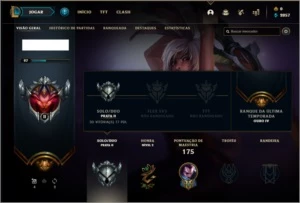 Conta prata 2 com 23 skins e 54 champs ( 3 vitoriosas ) - League of Legends LOL