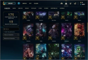 Conta prata 2 com 23 skins e 54 champs ( 3 vitoriosas ) - League of Legends LOL