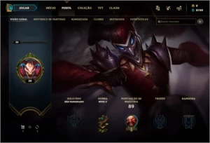 CONTA UNRANKED LVL 30 SMURF - League of Legends LOL