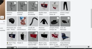 roblox muitos item