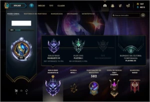 CONTA IMPECÁVEL DE LEAGUE OF LEGENDS - PROMOÇÃO LOL