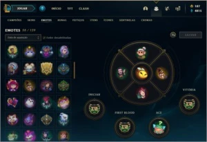 CONTA IMPECÁVEL DE LEAGUE OF LEGENDS - PROMOÇÃO LOL