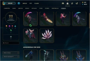 CONTA IMPECÁVEL DE LEAGUE OF LEGENDS - PROMOÇÃO LOL