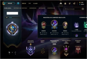 CONTA IMPECÁVEL DE LEAGUE OF LEGENDS - PROMOÇÃO LOL