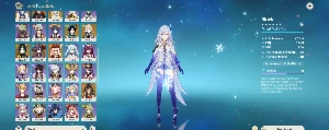 Genshin Ar60 c/ 34 Personagens 5* e 14 Armas 5* - Genshin Impact