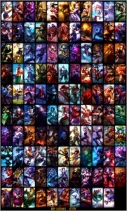 Conta League of Legends Prata 116 Champions + 109 Skins LOL