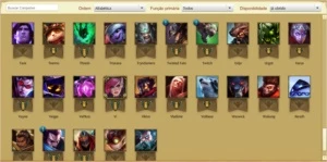 Conta League of Legends Prata 116 Champions + 109 Skins LOL