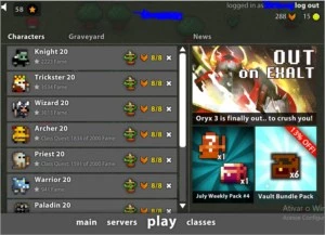 Conta com 9 8/8 @ ITENS TOPS - Realm Of The Mad God (ROTMG) - Outros