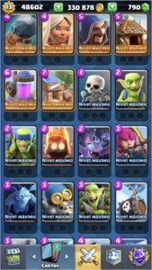 Clash Royale 81 Cartas Full Maximizadas
