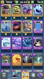Clash Royale 81 Cartas Full Maximizadas