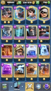 Clash Royale 81 Cartas Full Maximizadas