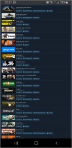 Conta Steam c/ Vários Jogos e Medalhas (16 Anos de Serviço)