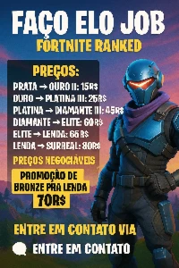 Faço Elo Job - Fortnite Ranked Suba De Elo Rápido, Seguro