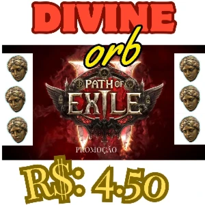 DIVINE ORB|PATH OF EXILE 2 |  SOFTCORE - MENOR PREÇO!