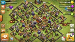 Vila Clash of Clans CV10