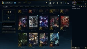 Conta Ouro 3 - 23 Skins  / 49 Campeões - League of Legends LOL