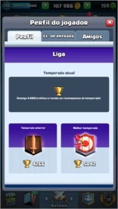 CONTA CLASH ROYALE DESAFIANTE 1 MUITO BARATA