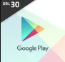 Cartão Presente Google Play 30 BRL (BR)