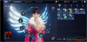 Continha bem top com 2 pet epico já pegado o 3 76.745 poder - MIR4