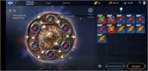 Continha bem top com 2 pet epico já pegado o 3 76.745 poder - MIR4