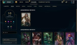 Conta Lol Unranked 29 Campeoes 10 Skin - League of Legends