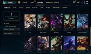 Conta Lol Unranked 29 Campeoes 10 Skin - League of Legends